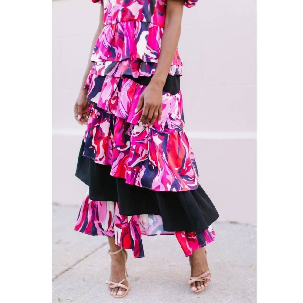 Crosby by Mollie Burch Eartha Skirt Aspen Print